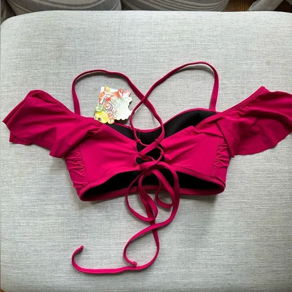 Becca ETC Swim Color Splash Top + Bottom (size 0X) NWT - Picture 6 of 8